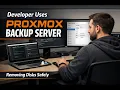 Proxmox Backup Server - How to Safely Remove Disks from PBS