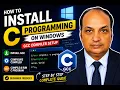 How to Install C Programming in Windows GCC Compiler Setup Beginner Guide