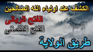 طريق الولاية   الكشف عند اولياء الله الصالحين   الفتح الربانى والفتح الظلمانى    روائع الطريق دندنها