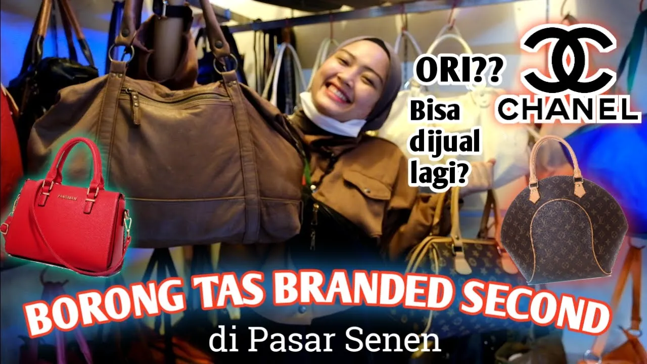 pasar senen tempat nya tas import//ga mau pulang klo nyampe sini. 