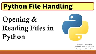 Open and Read a File in Python using open read readline