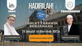 kegembiraan seseorang saat ifthor habib fauzi basalamah lc di masjid al barokah rsta
