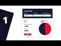 How To Create A Loan Calculator App Using HTML CSS JavaScript - Part 1