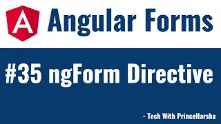 35 Angular Forms Tutorial - ngForm Directive