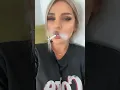 Hot Vicky smoking