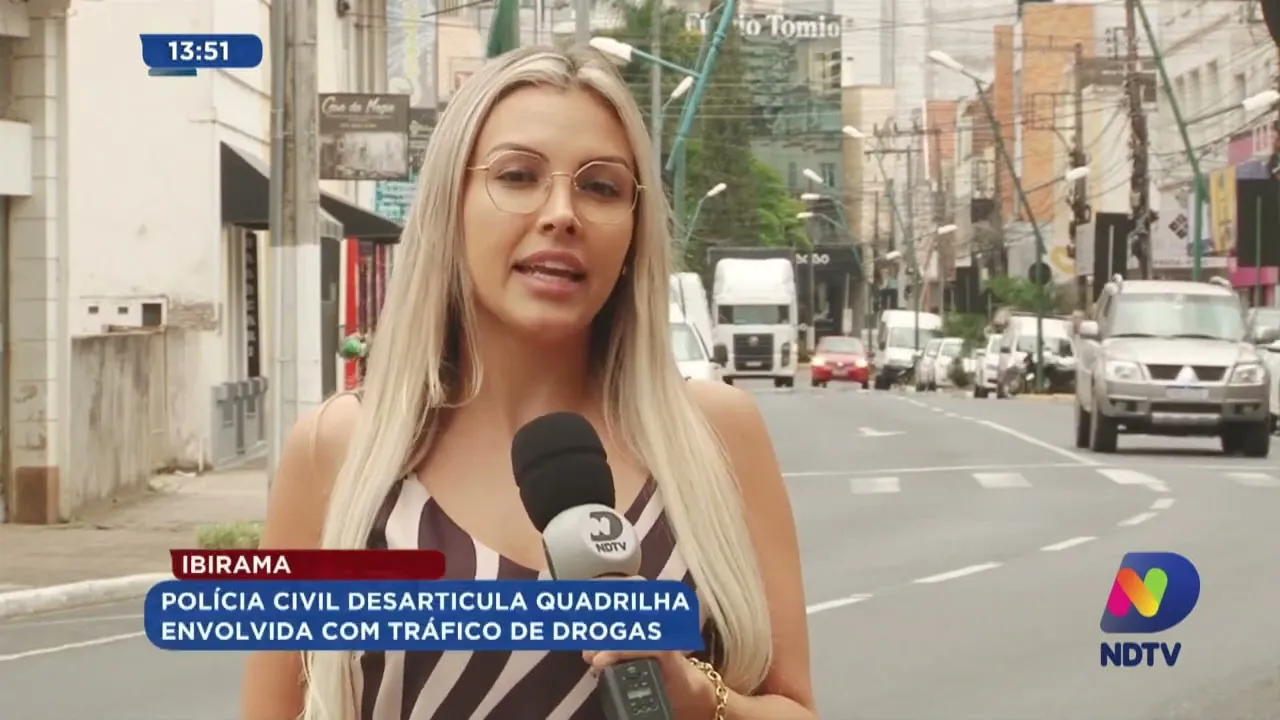 Polícia Civil desarticula quadrilha envolvida com tráfico de drogas em Ibirama