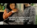 Lagu Handspun, Handwoven blanket \u0026 knitting the Pagan Sky Sweater | Heather and Hops Knitting Podcast