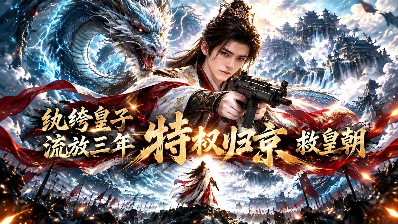 The dissolute imperial prince, exiled for three years, returns to the capital armed and ready to save the dynasty
