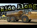 Download Lagu Ride Along in a CAT 745c Dump Truck For a Lap Around The Quarry