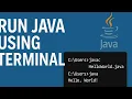 Java - 06 Run java program using command line interface