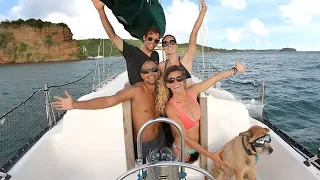 The REALITY of LIVING on a BOAT :: Insider look | 88 | Beau and Brandy Sailing