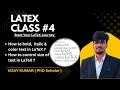 How to Style Text in LaTeX Bold Italic Colour Size Control TeX Studio