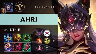 Ahri Support vs Lulu - KR Master Patch 26 13