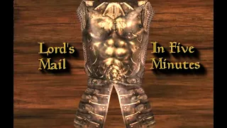 The BEST armor in The Elder Scrolls III Morrowind at Level 1 - 5 Minute Morrowind The Lord s Mail