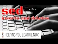 Using sed to Insert and Delete Lines in Linux Text File
