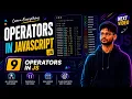 JavaScript Tutorial for Beginners Operators in JavaScript