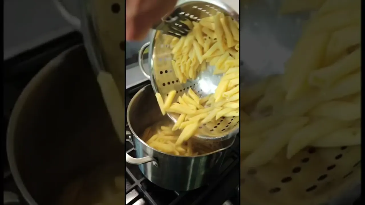 How to Make One Pot Pasta   Pasta Meal Prep #shorts