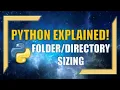 Finding Sizes of With Python