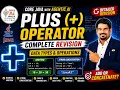Plus Operator in Java - Complete Revision Data Types Operations