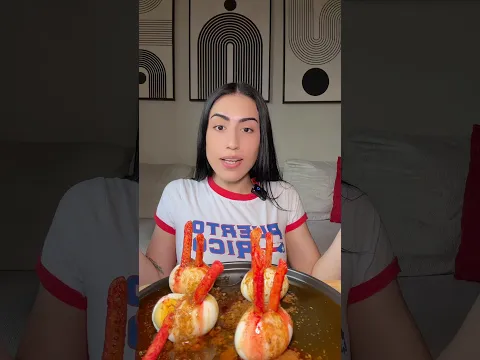 Let’s eat a egg boil with takis