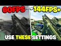 BEST PC Settings for Modern Warfare 2 Optimize FPS Visibility