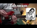 BLUES FOR ALICE  - Bird Blues / JAZZ GUITAR LESSON