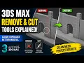 063 3ds Max Polygon Cleanup Tutorial Remove Cut Tools Explained