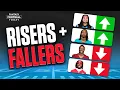 Biggest RISERS FALLERS Jamey Eisenberg s RB WR Strategy 2026 Fantasy Football Advice