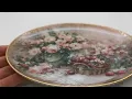Garden Delights by Lena Liu Limited Edition Bradford Exchange Wall Plate