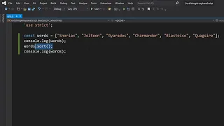 How to Sort a String Array In JavaScript Ascending and Descending Order