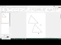 Creating Similar Congruent Triangles in PowerPoint for Math Worksheets Triangle Markings
