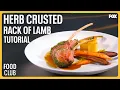 Gordon Demonstrates How To Cook Herb Crusted Rack Of Lamb FOOD CLUB FOX