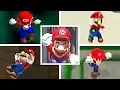 Evolution Of Mario FALLING TO HIS DEATH in 3D Mario Games 1996-2017