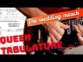 Download Lagu The wedding march Queen guitar lesson tutorial cover
