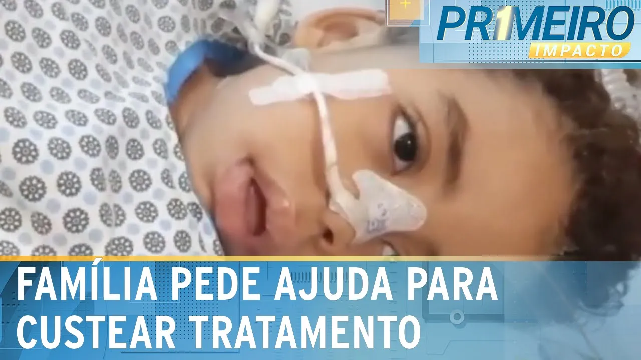 Família pede ajuda para tratamento de criança com doença rara | Primeiro Impacto (15/08/23)
