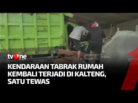 Truk Tabrak Rumah di Muara Teweh, 5 Orang Terluka dan Seorang Balita Tewas
