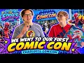 We went to our FIRST COMIC CON Charlotte Comiccon