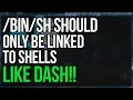 Dash Is The Only Acceptable Symlink For