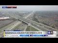 I-465 speed zone cameras warnings begin