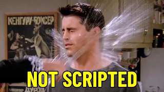 these friends moments were not in the script