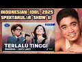 Download Lagu REACTION: SHABRINA X JUICY LUICY - TERLALU TINGGI - SPEKTAKULER SHOW 11 - Indonesian Idol 2025