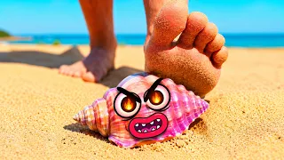 ¡Las Geniales Vacaciones de Verano de los DOODLES! 🌴😂 Divertidas Aventuras de los Amigos Doodle