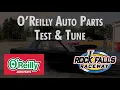 O Reilly Auto Parts Test Tune 2026