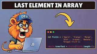 How to Get Last Element in Array in Javascript