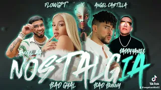 Download NostalgIA (Remix) - Bad Bunny, Bad Gyal, Daddy Yankee, Justin Bieber, Anuel AA MP3