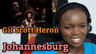 Download African Girl First Time Reaction To Gil Scott Heron - Johannesburg MP3