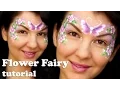 Easy Flower Fairy Makeup Face Painting Tutorial for Beginners