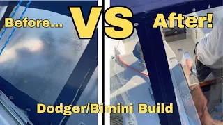 Sailiboat Dodger & Bimini Build