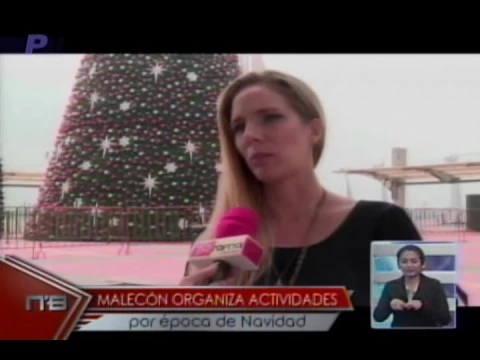 Malecón organiza actividades por época de navidad