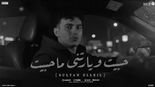 سلطان الليل حبيت ويارتني ما حبيت بدون موسيقى  دندنها